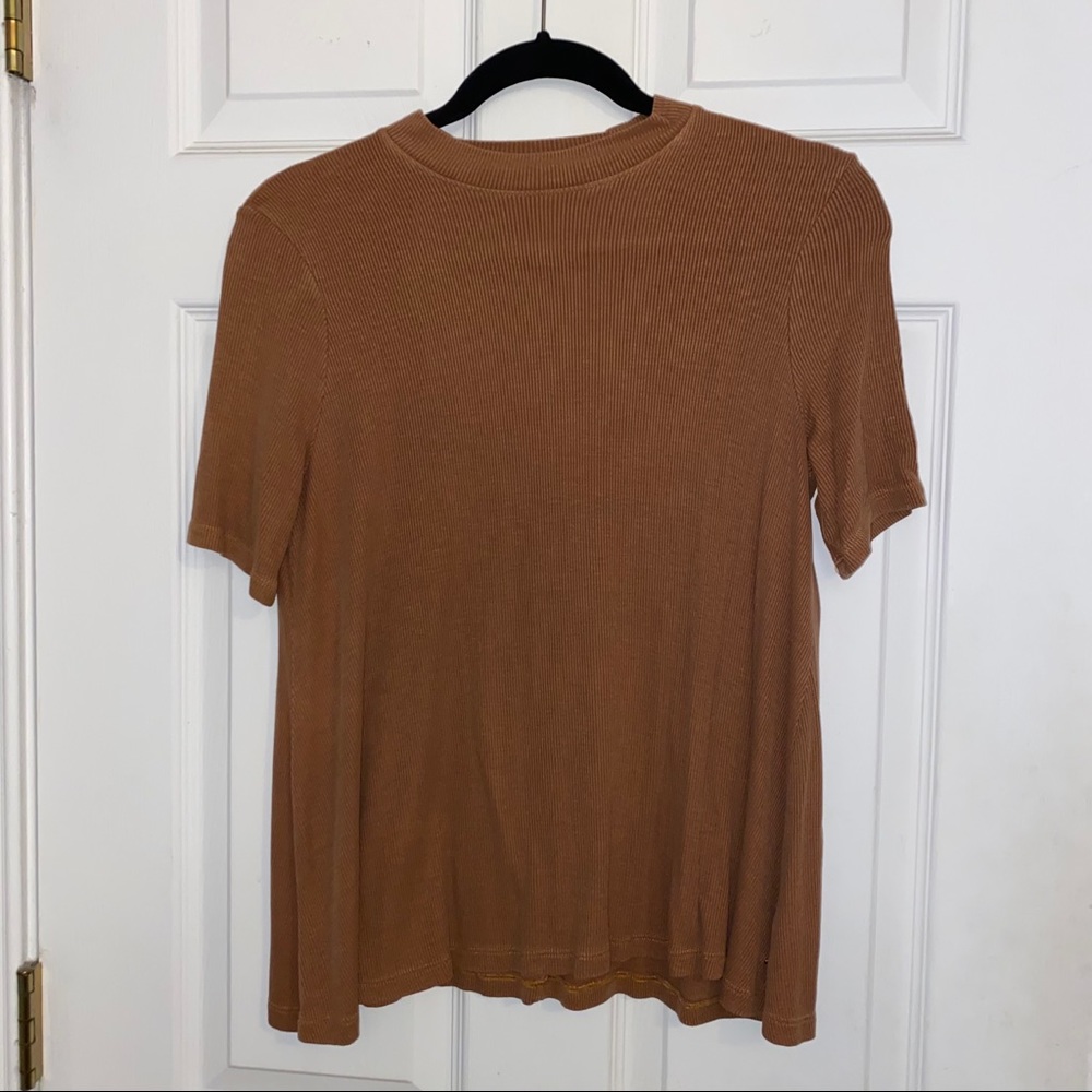 Mock Neck Soft Shirt